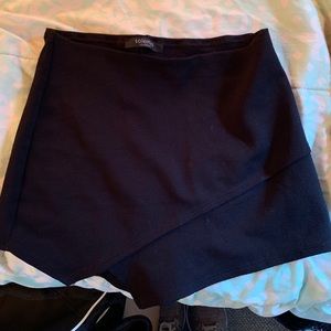 Stretchy Black Skort